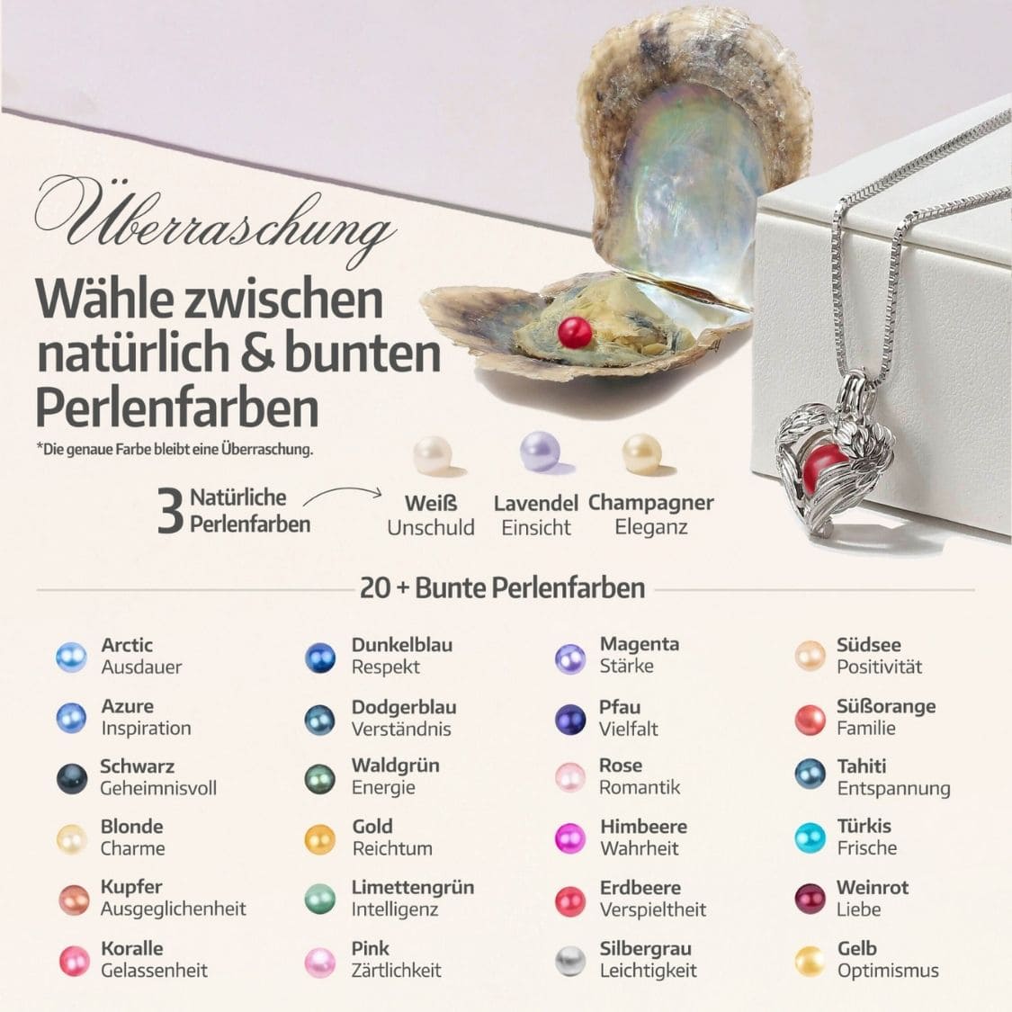 Bracelet Ange Gardien + Huître