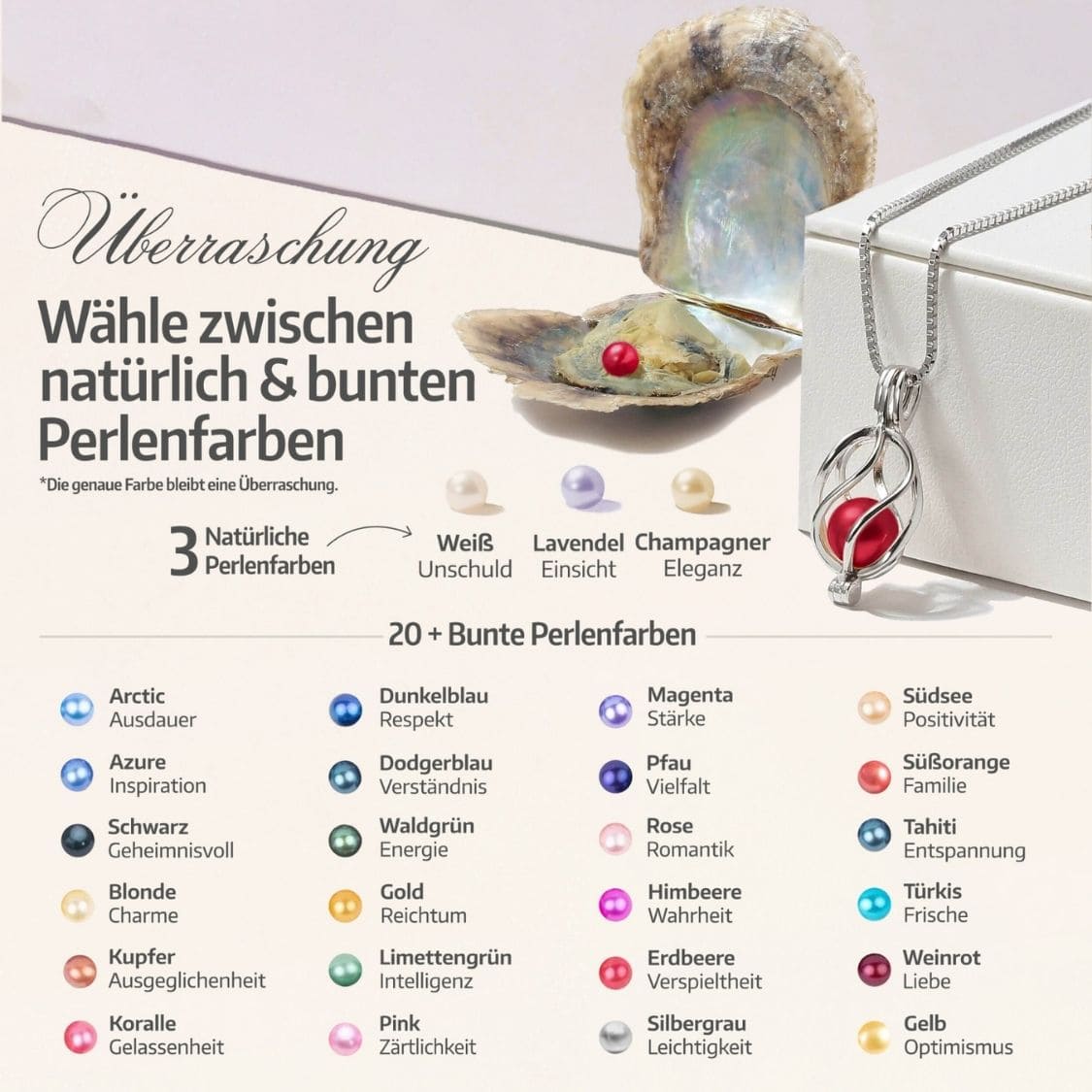 Collier Helix + Huître