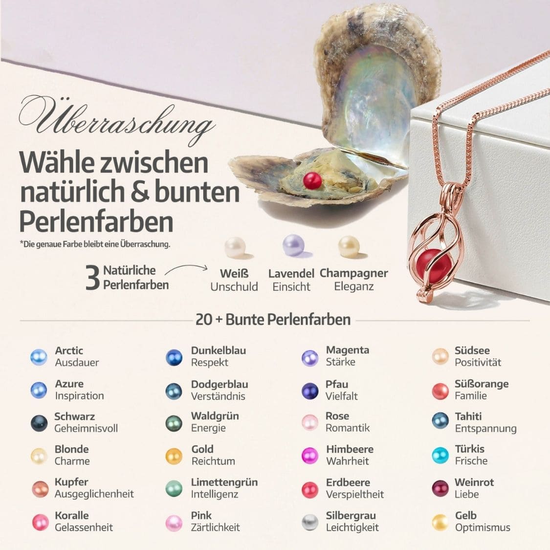 Collier Helix + Huître