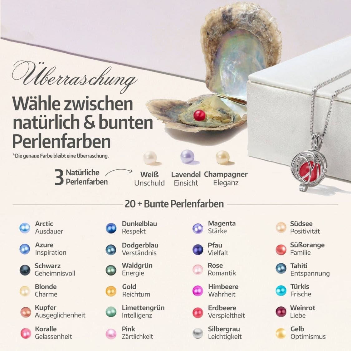 Collier Orbis + huîtres