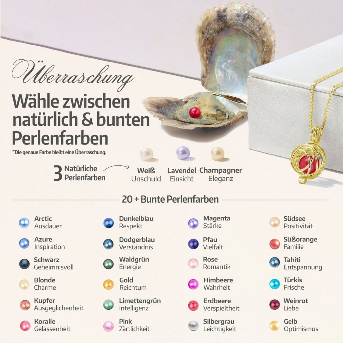 Collier Orbis + huîtres