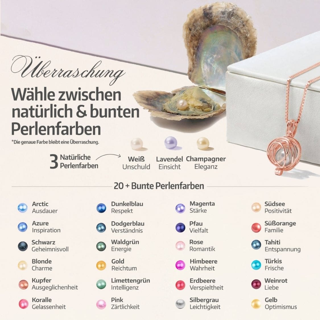 Collier Orbis + huîtres