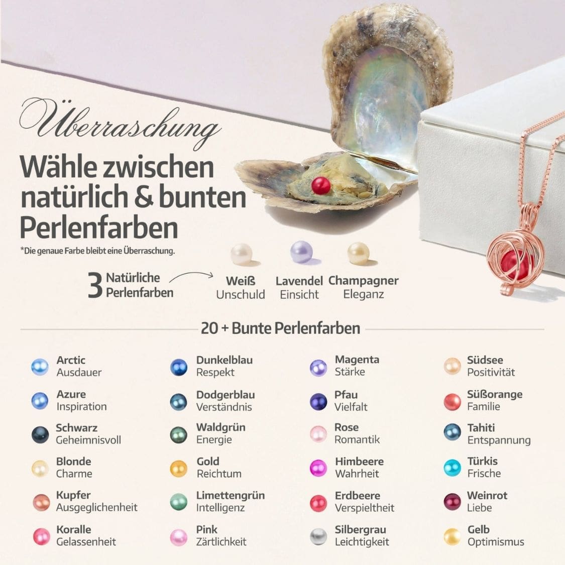 Collier Orbis + huîtres