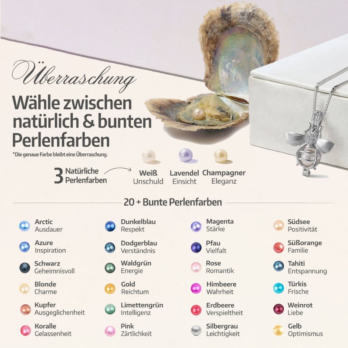 Collier Orbis + huîtres