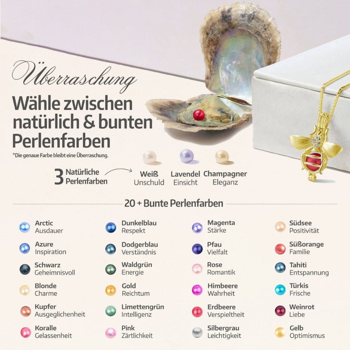 Collier Orbis + huîtres