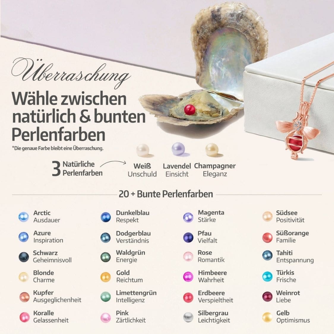 Collier Orbis + huîtres