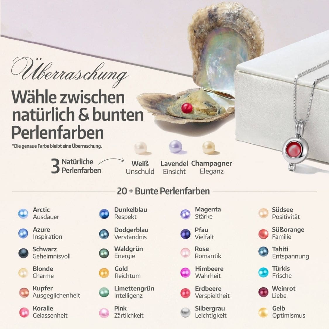 Collier Orbis + huîtres