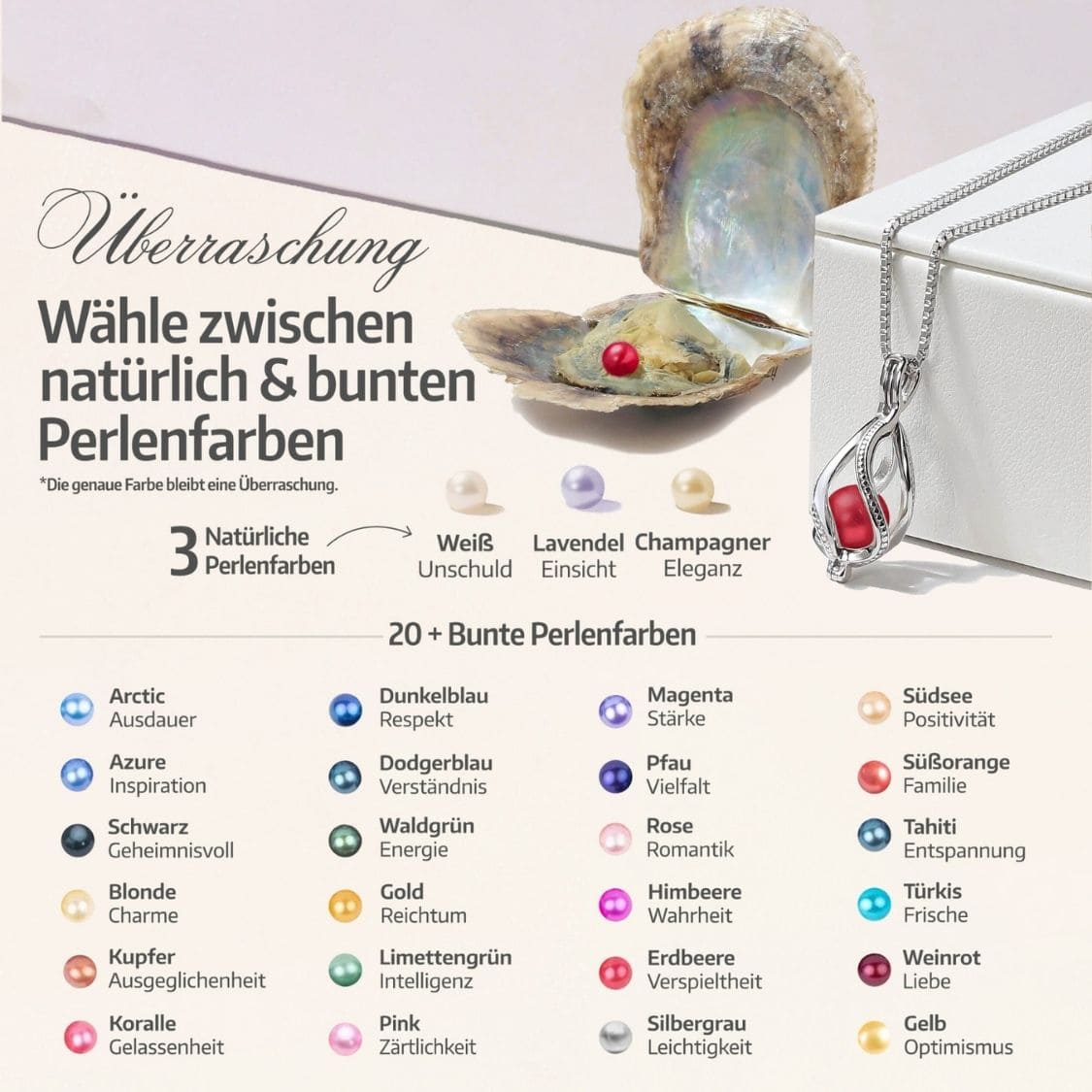 Bracelet Goutte + Huître