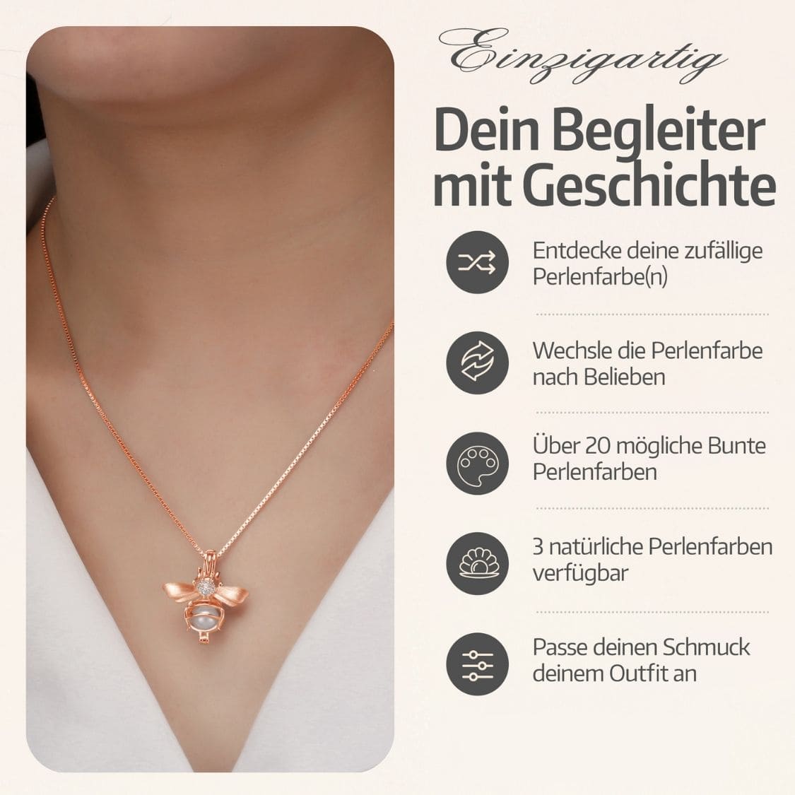 Collier Orbis + huîtres