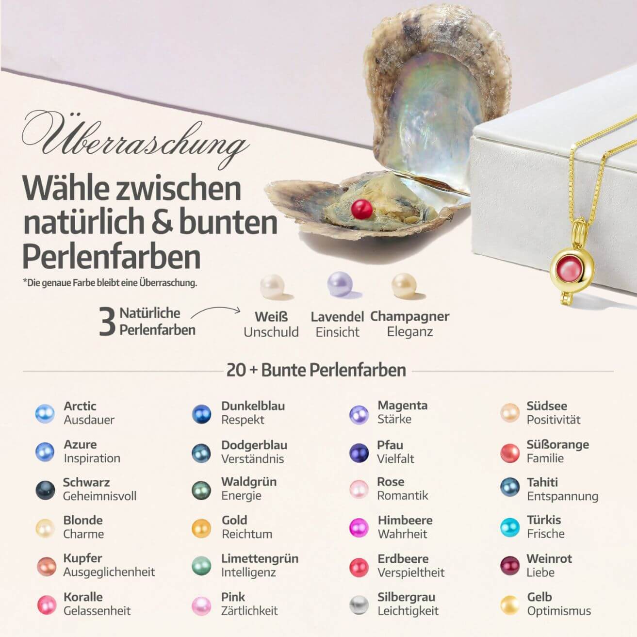 Collier Orbis + huîtres