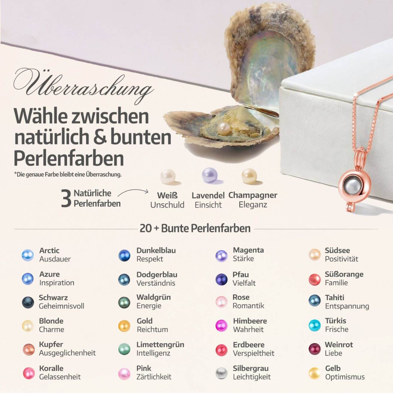 Collier Orbis + huîtres