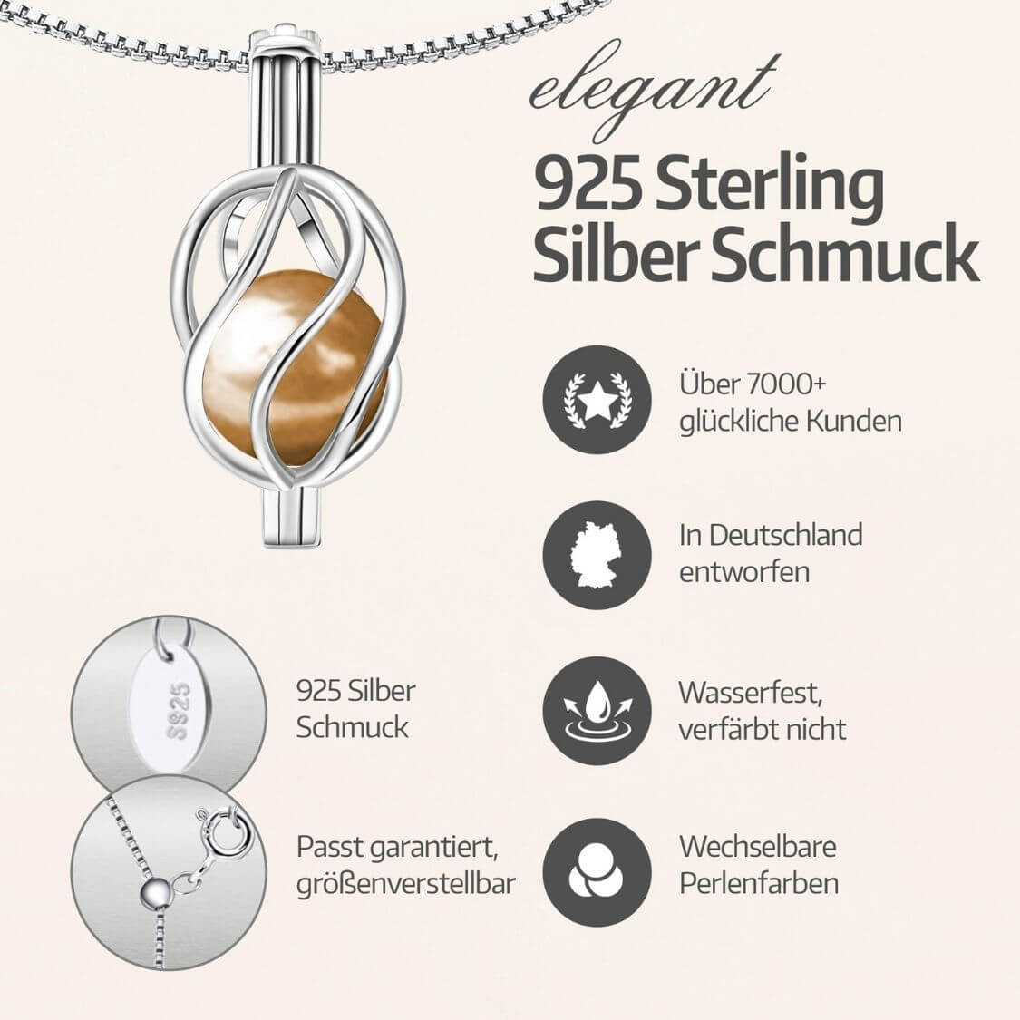 Bracelet Helix + Huître