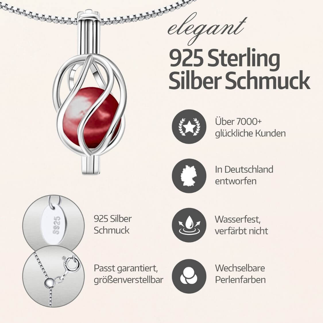 Bracelet Helix + Huître