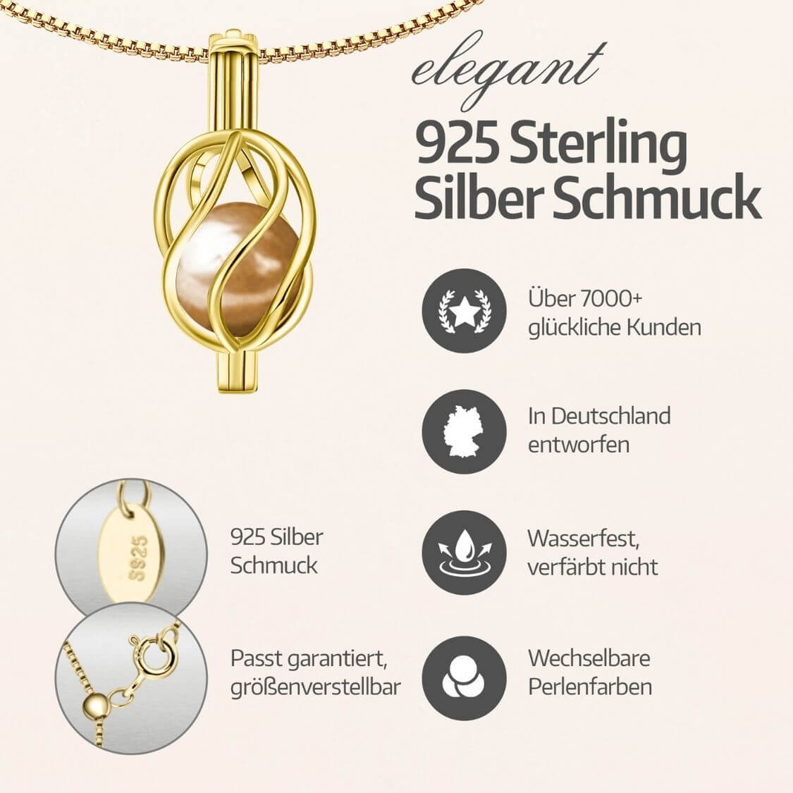 Bracelet Helix + Huître