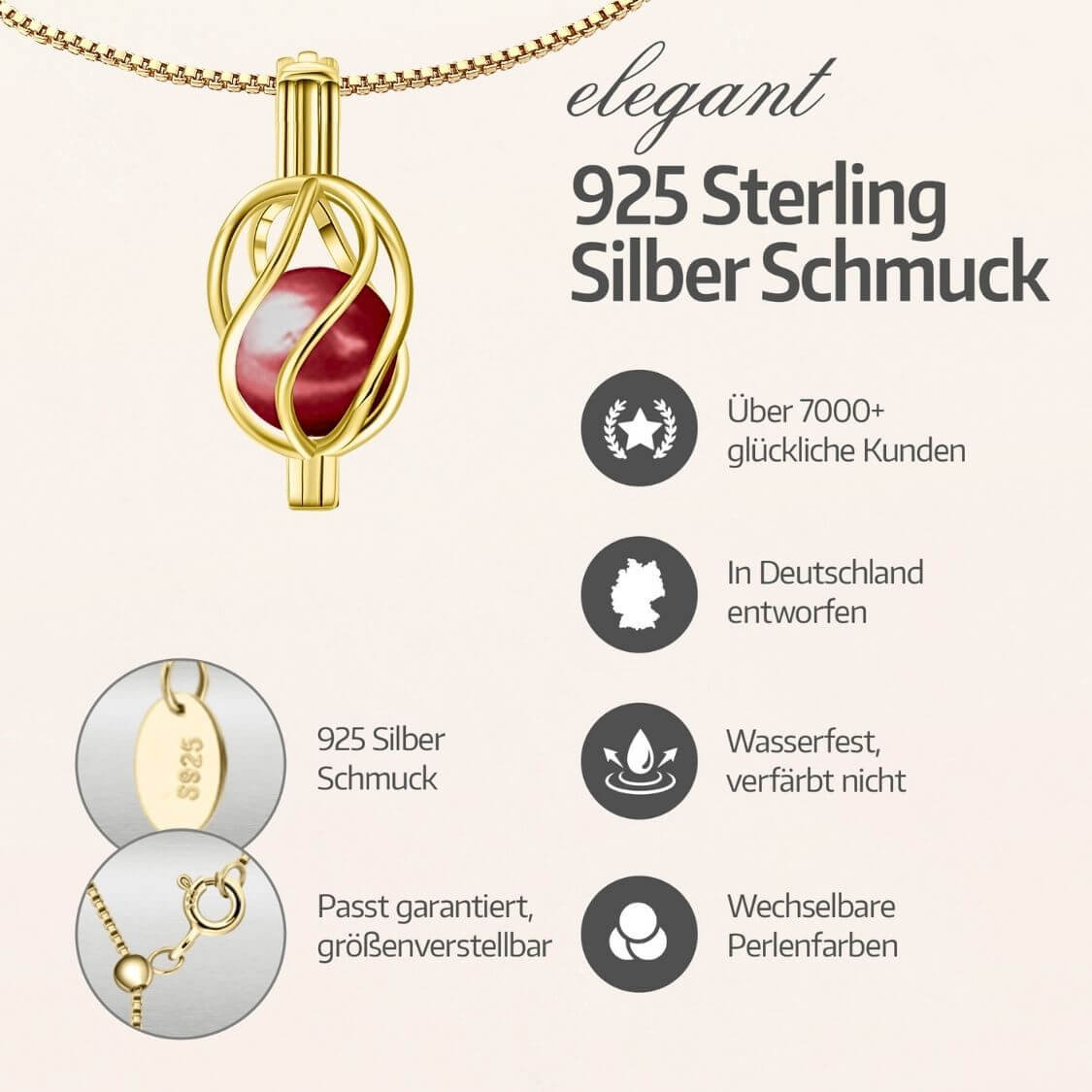 Bracelet Helix + Huître