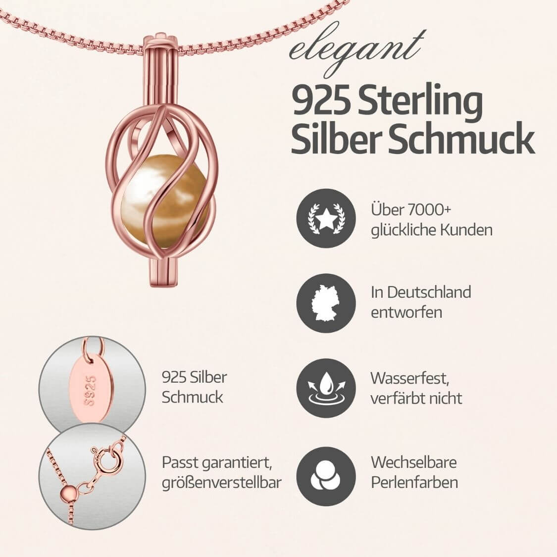 Bracelet Helix + Huître