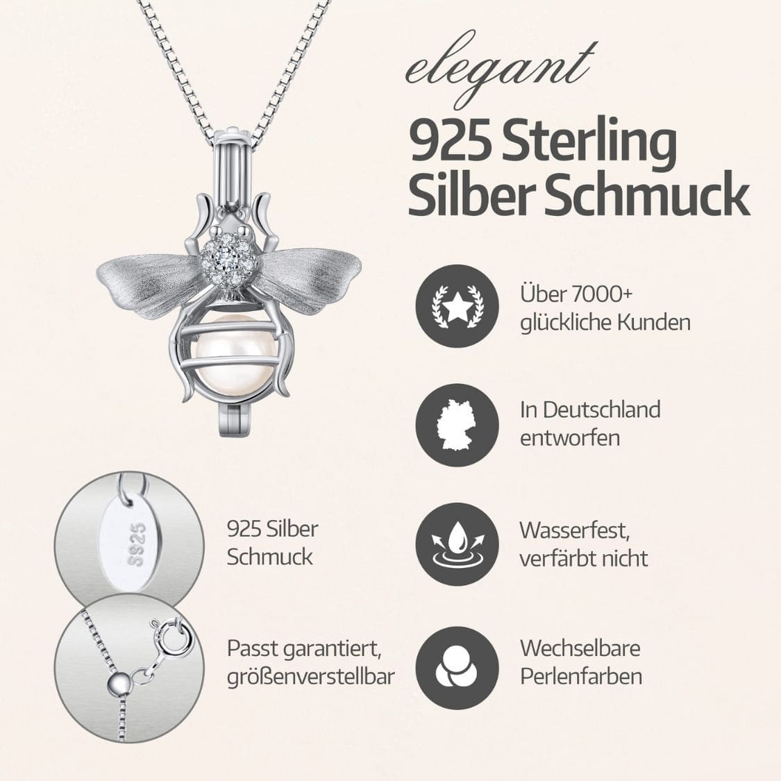 Collier Orbis + huîtres