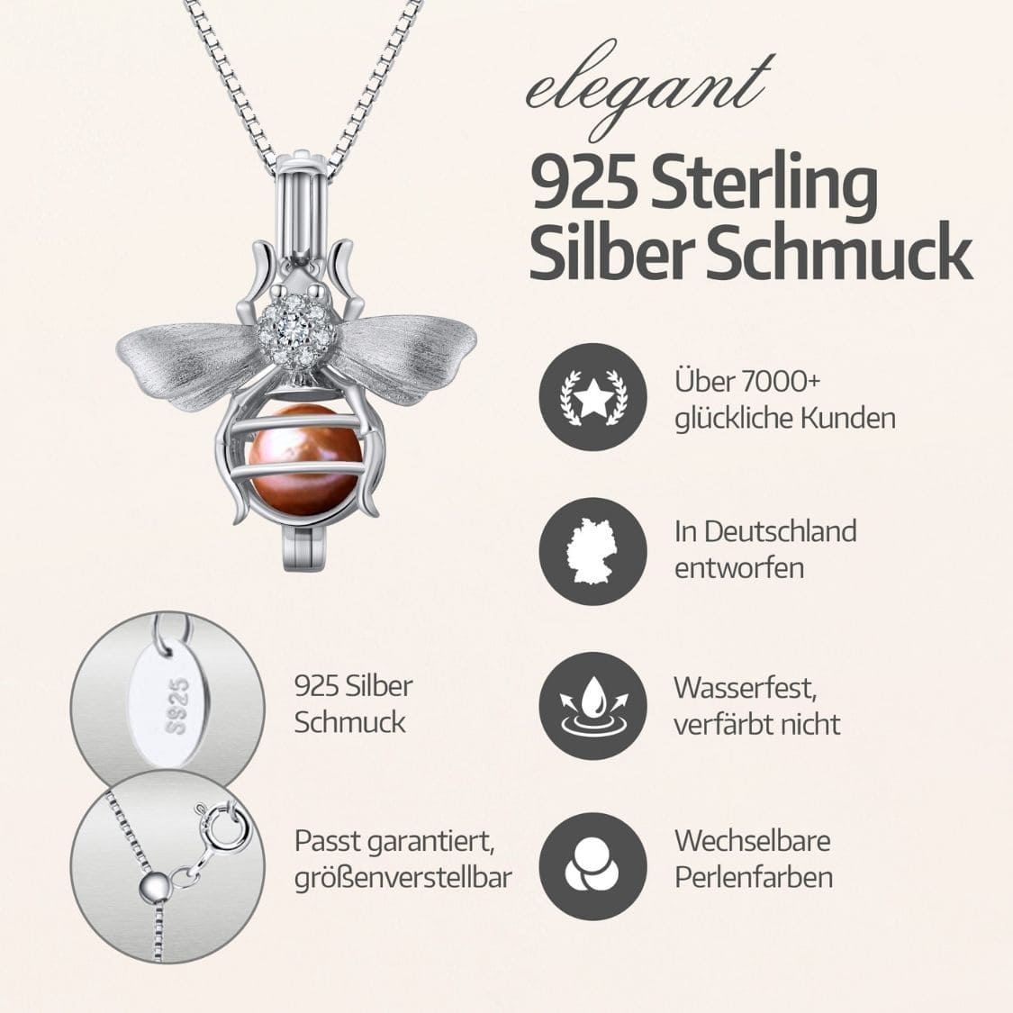 Collier Orbis + huîtres