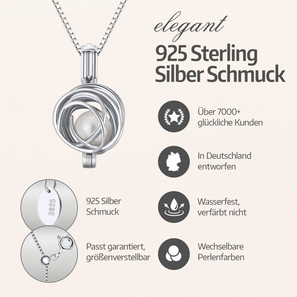 Collier Orbis + huîtres