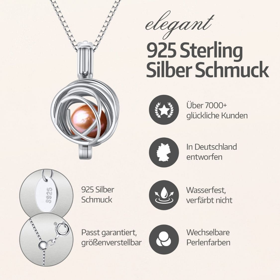 Collier Orbis + huîtres