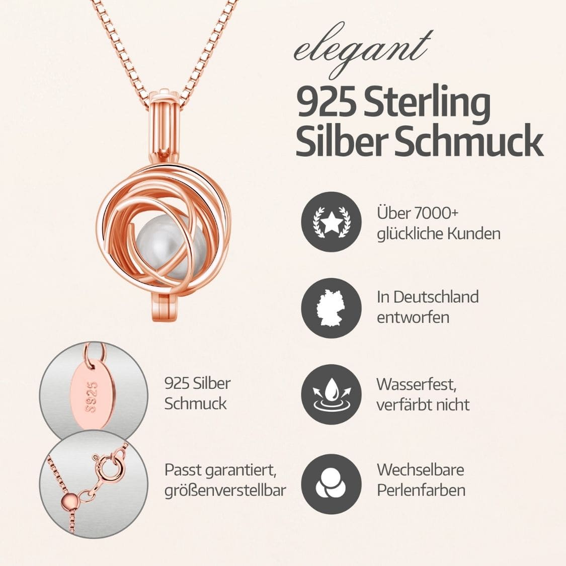 Collier Orbis + huîtres