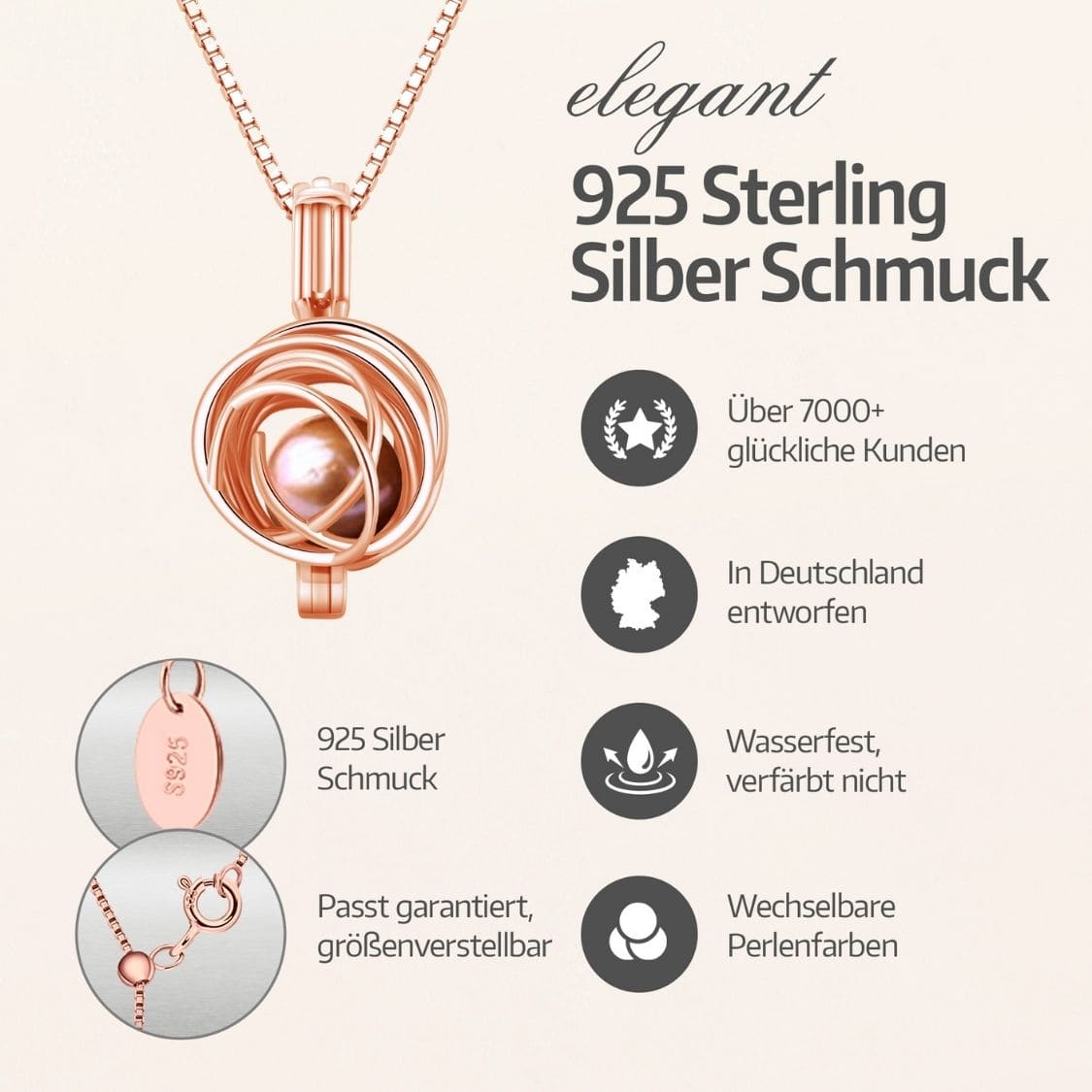 Collier Orbis + huîtres