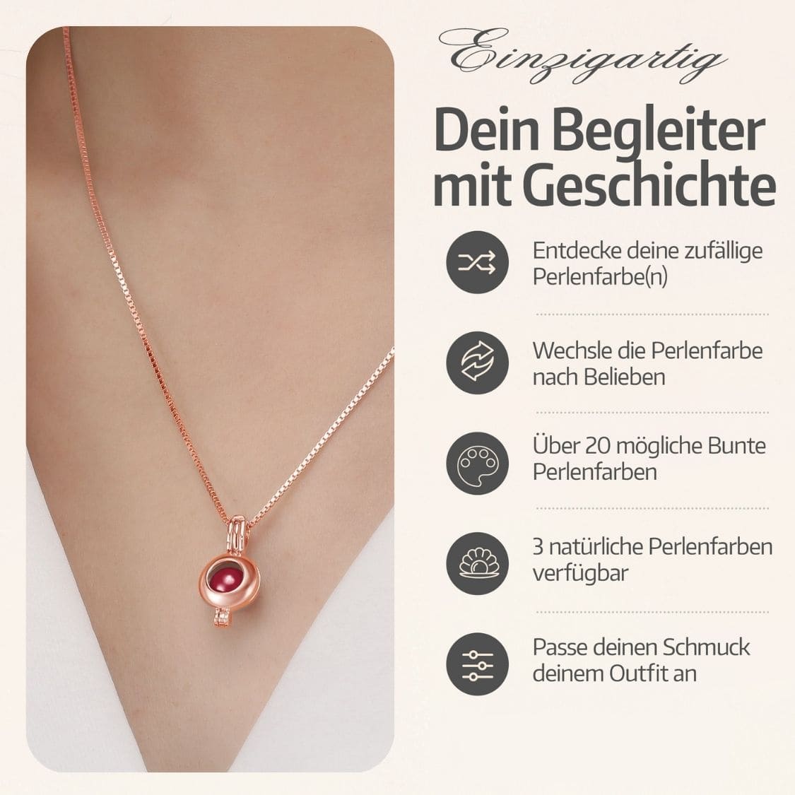 Collier Orbis + huîtres