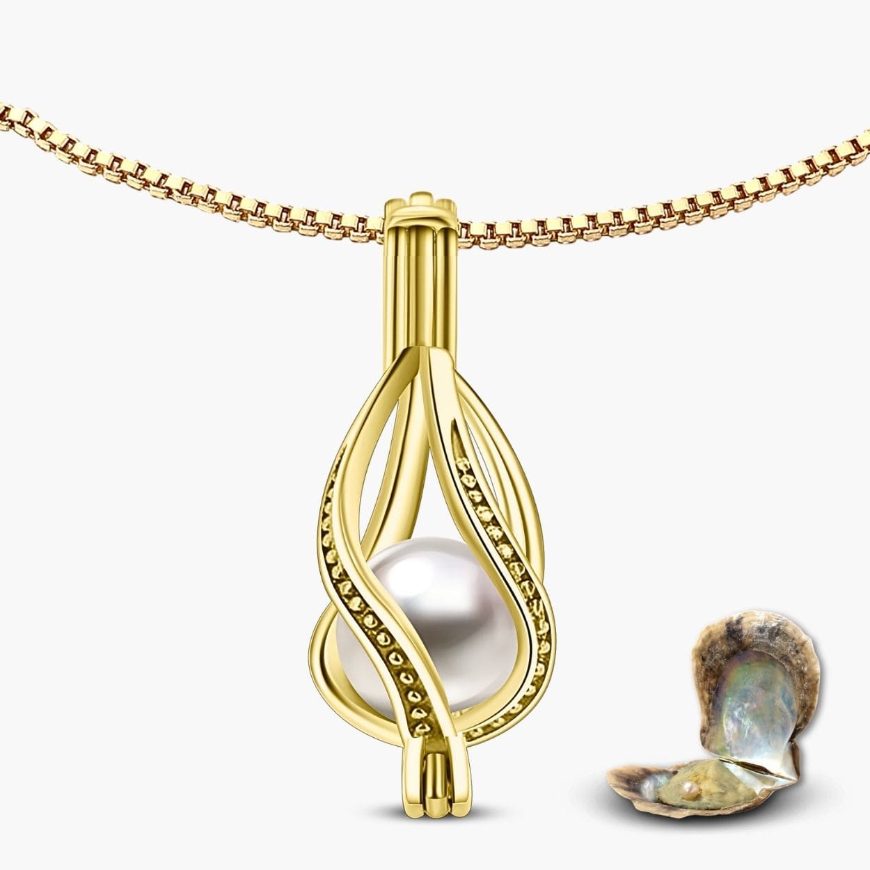 Bracelet Goutte + Huître