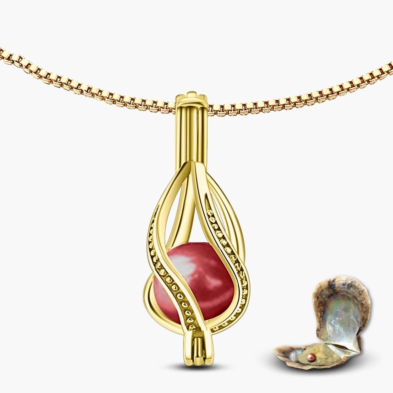 Bracelet Goutte + Huître