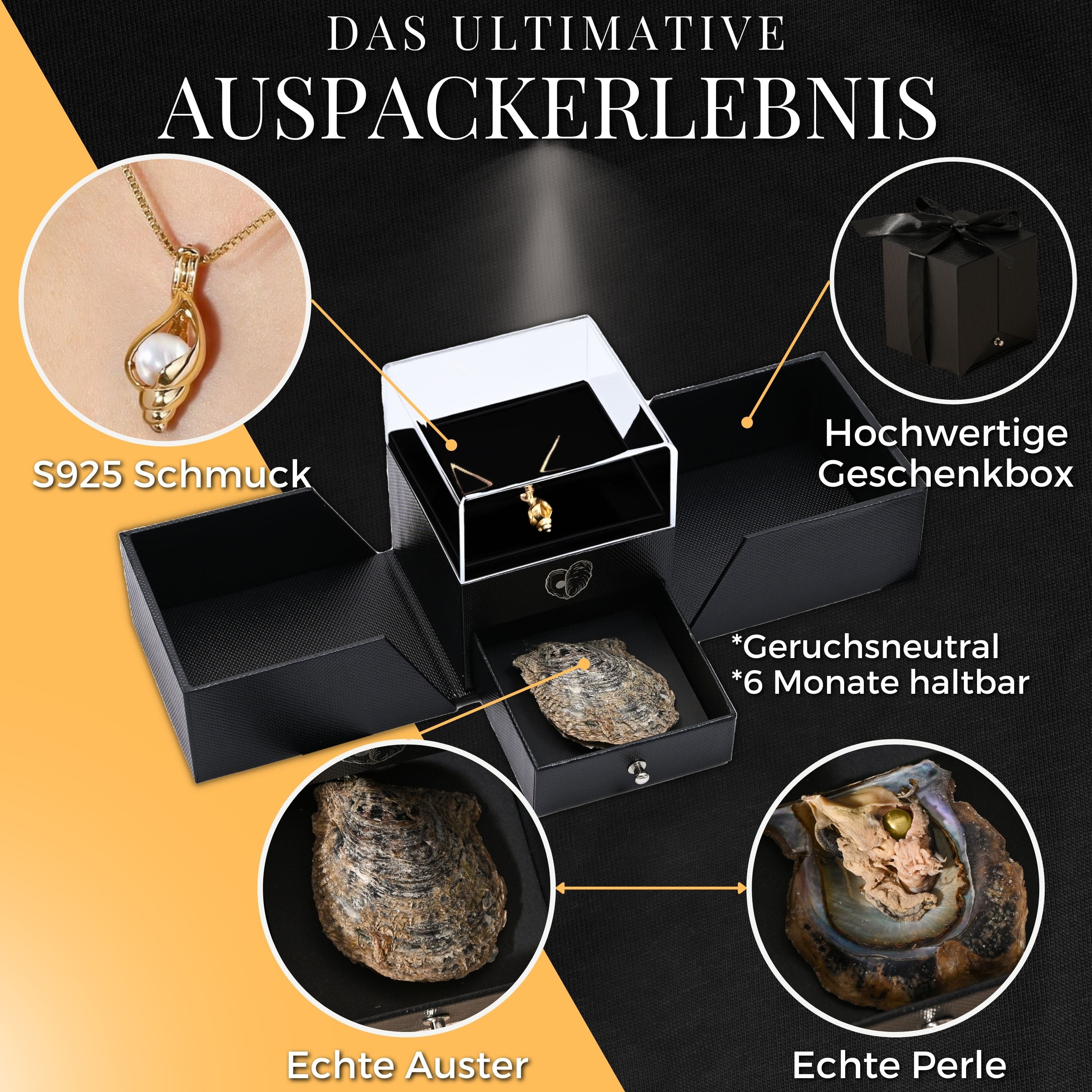 Premium Geschenkbox (leer) - WunschPerlenPBox