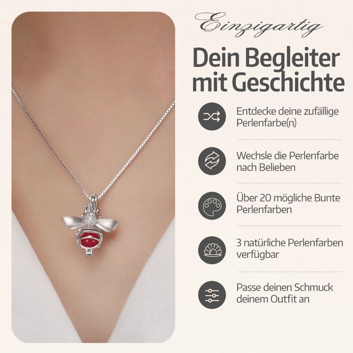 Collier Orbis + huîtres