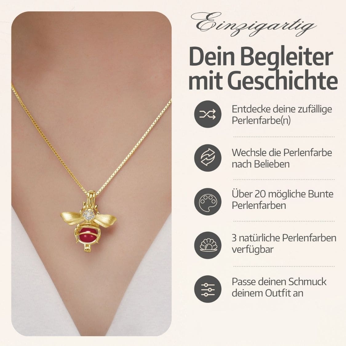 Collier Orbis + huîtres