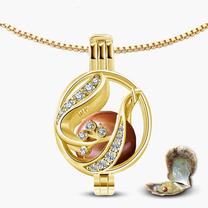 Collier fleuri + huître