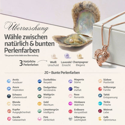 Collier Ange Gardien + Huître