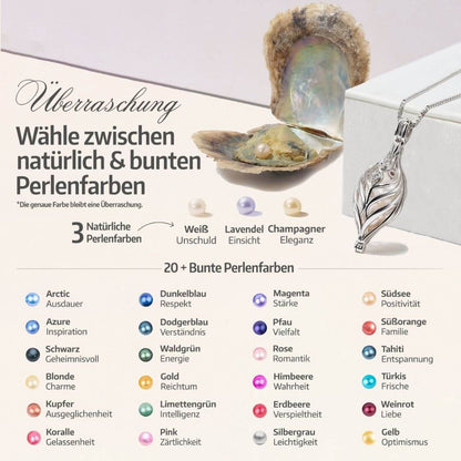 Set Dualis Collier & Boucles d'oreilles + 4 huîtres.