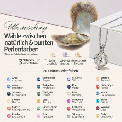 Collier fleuri + huître