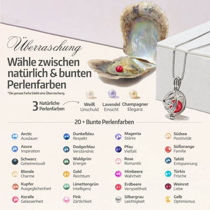 Collier fleuri + huître