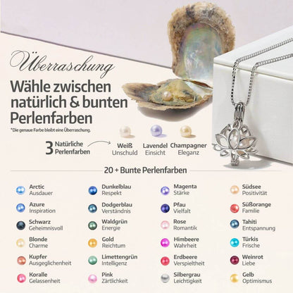 Bracelet Lotus + Huître