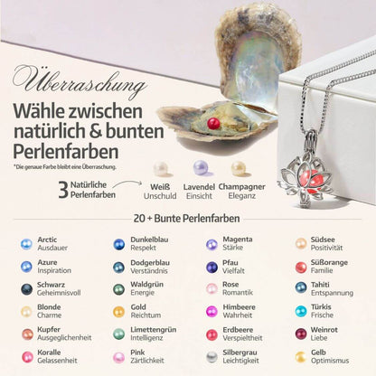 Bracelet Lotus + Huître