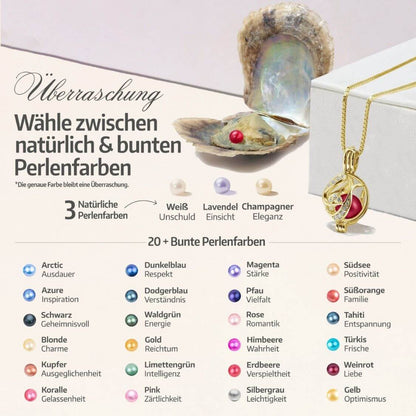 Collier fleuri + huître