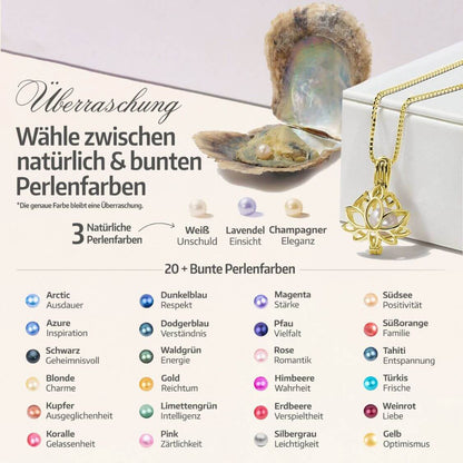 Collier Lotus + Huître