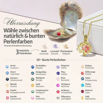 Bracelet Lotus + Huître