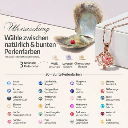 Parure Collier + Bracelet Lotus