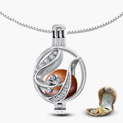 Collier fleuri + huître