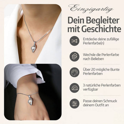 Parure Collier + Bracelet Coquille