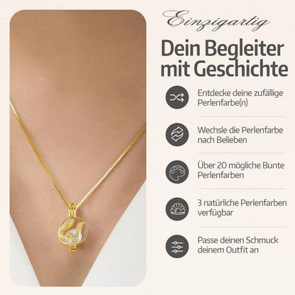 Collier fleuri + huître