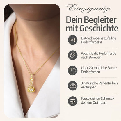 Collier Couronne + Huître