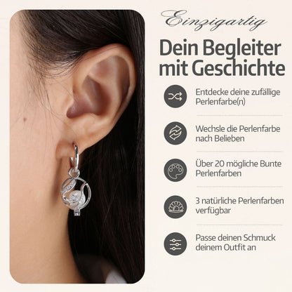 Boucles d'oreilles Floral + 2 huîtres.