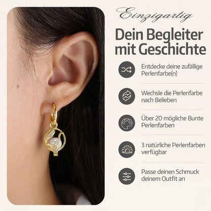 Boucles d'oreilles Floral + 2 huîtres.