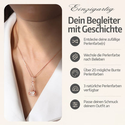 Collier Couronne + Huître